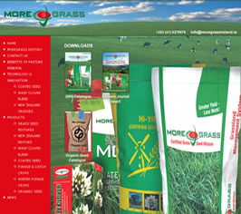 Moregrass Seed Company, Kildare, Ireland - myit website design customer